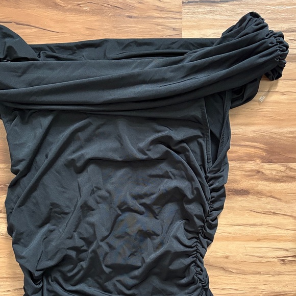 NWT Black Off-Shoulder Dress - Picture 2 of 8